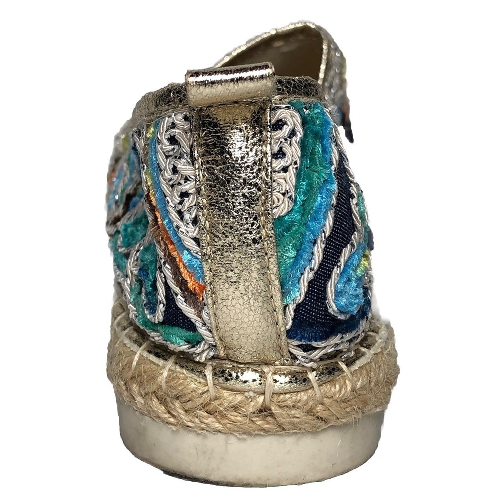 Patrizia by Spring Step Espadrille Embroidered Floral Slip On Loafer Shoes - Picture 7 of 16